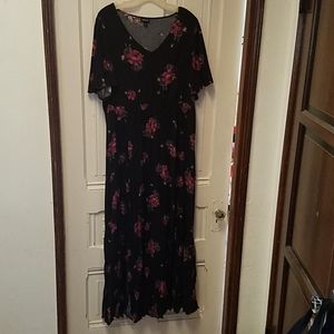 Torrid floral maxi dress